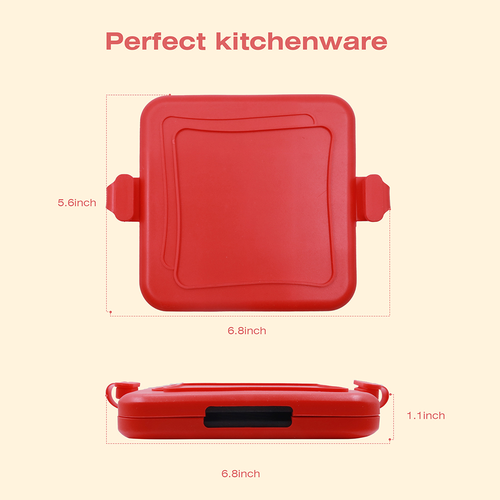 Microwave Dagonal Sandwich Pan