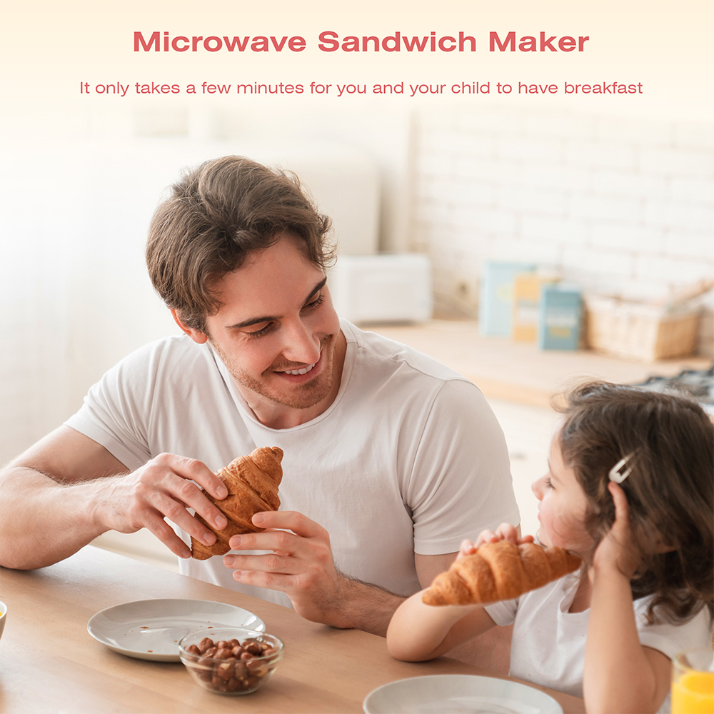 Microwave Dagonal Sandwich Pan