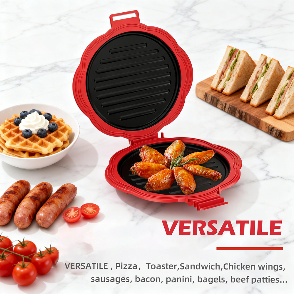 Microwave Dual-Grill Pan