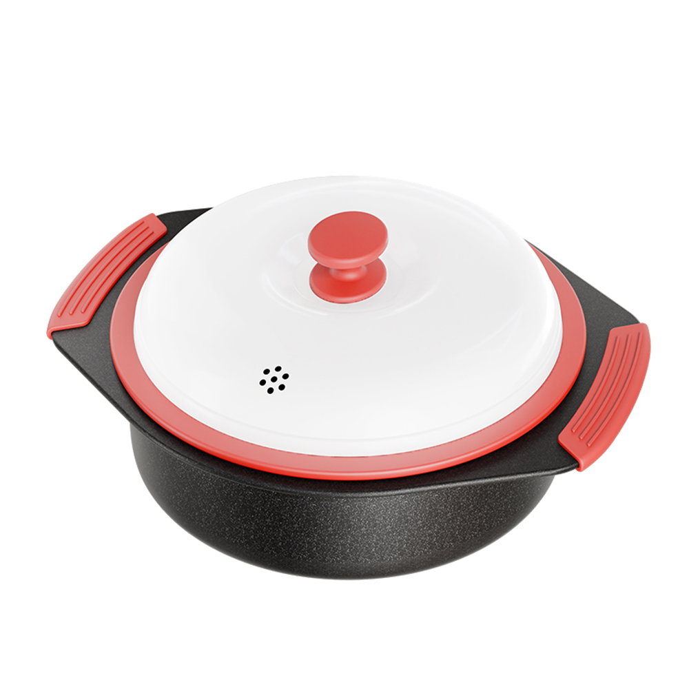 Microwave Deep Big-Ear Grill Pot