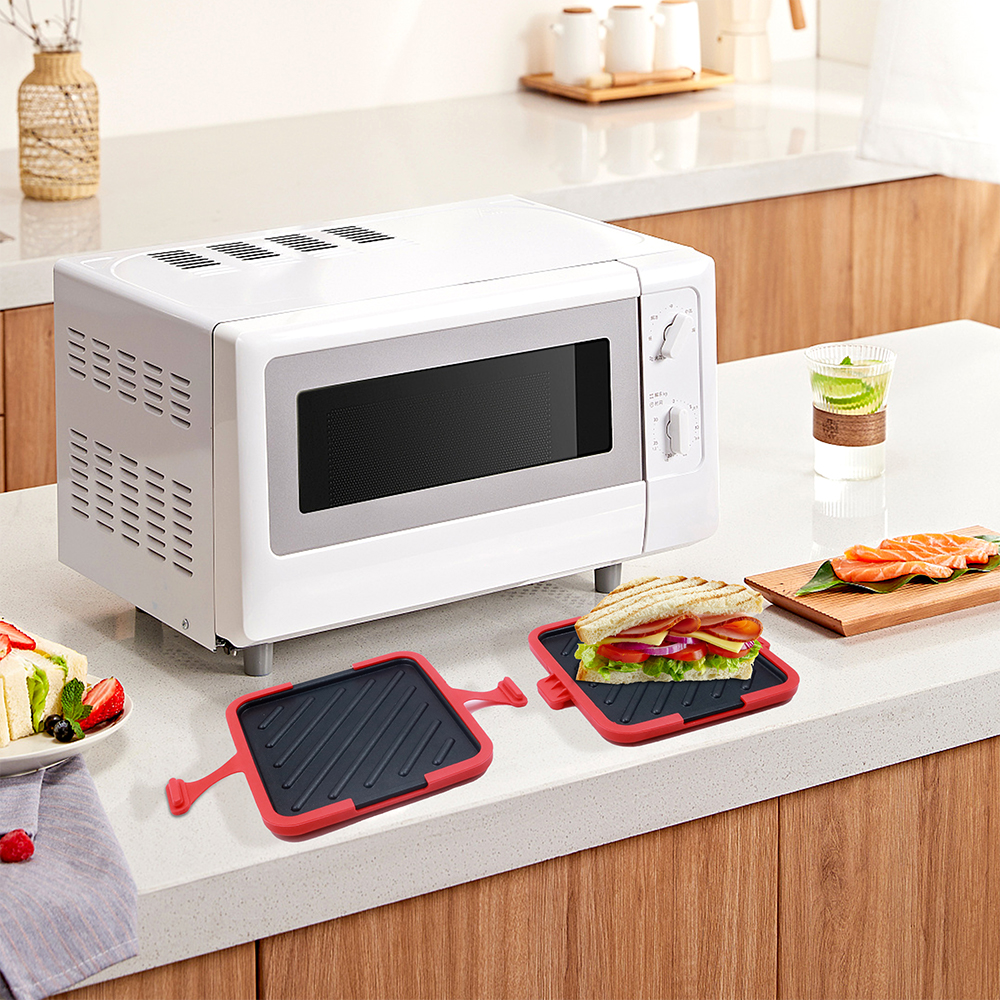 Microwave Dagonal Sandwich Pan