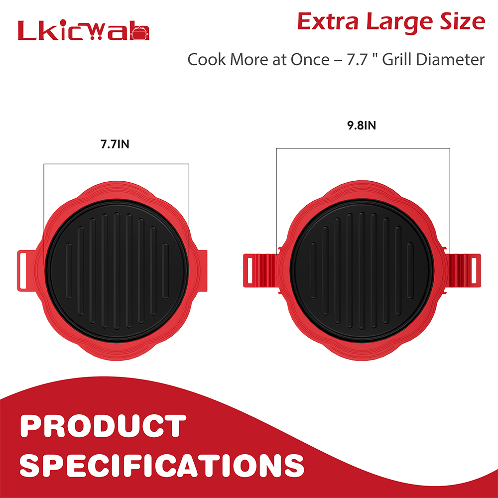 Microwave Dual-Grill Pan