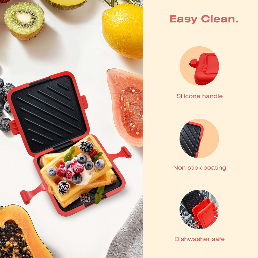 Microwave Dagonal Sandwich Pan