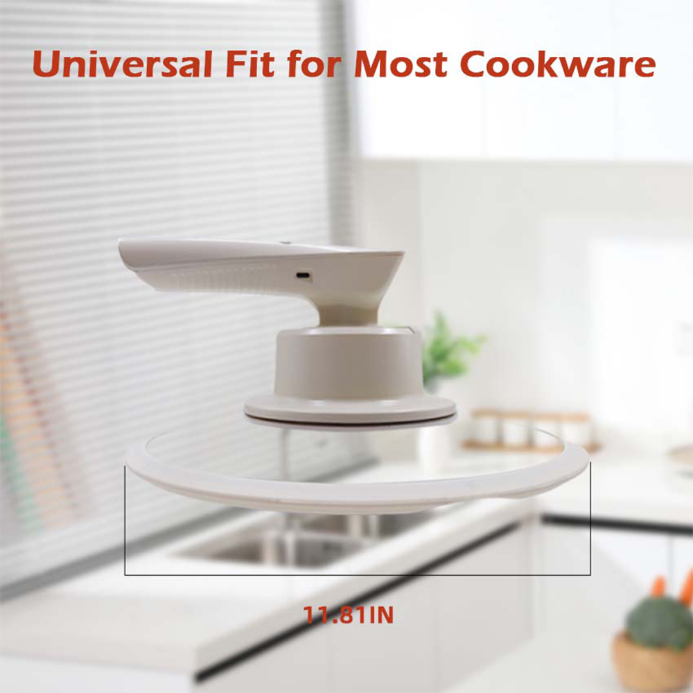 Smart Flue Gas Purifying Pot Lid