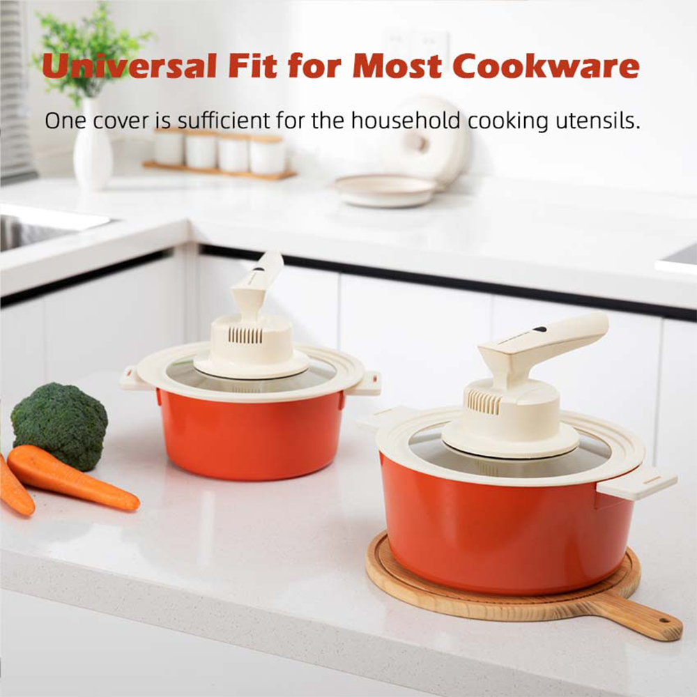 Smart Flue Gas Purifying Pot Lid