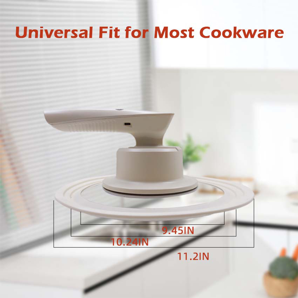 Smart Flue Gas Purifying Pot Lid