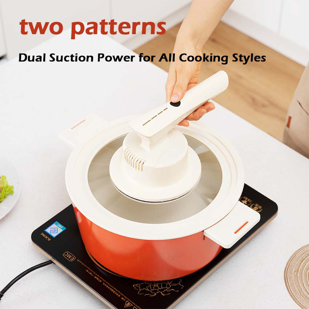 Smart Flue Gas Purifying Pot Lid