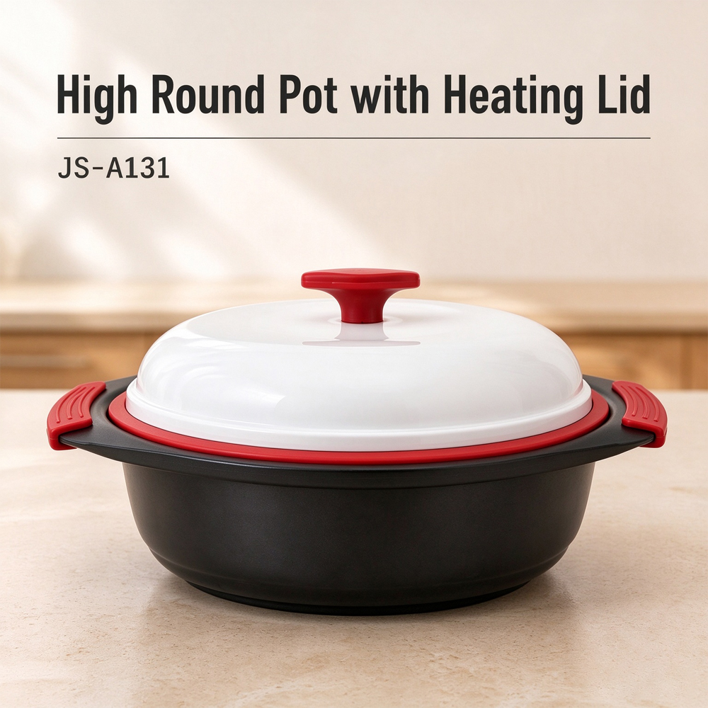 3-in-1 Microwave Deep Big-Ear Grill Pot