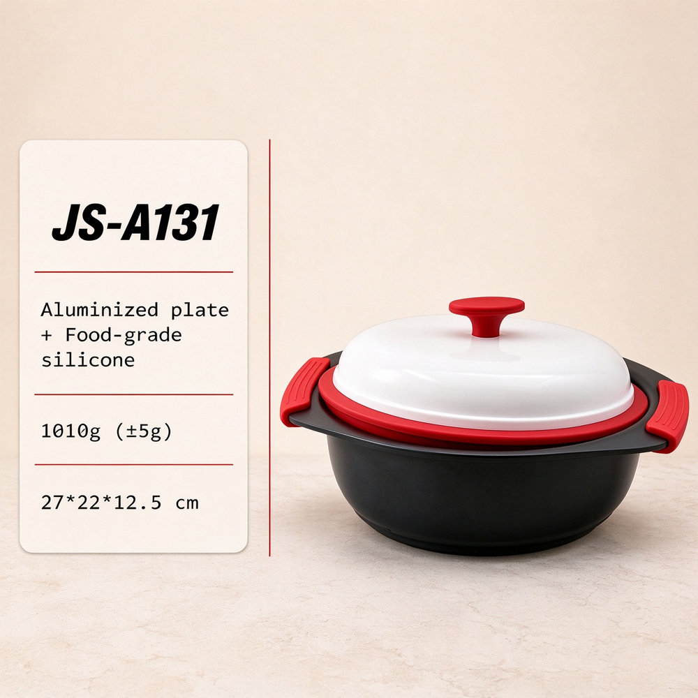 3-in-1 Microwave Deep Big-Ear Grill Pot